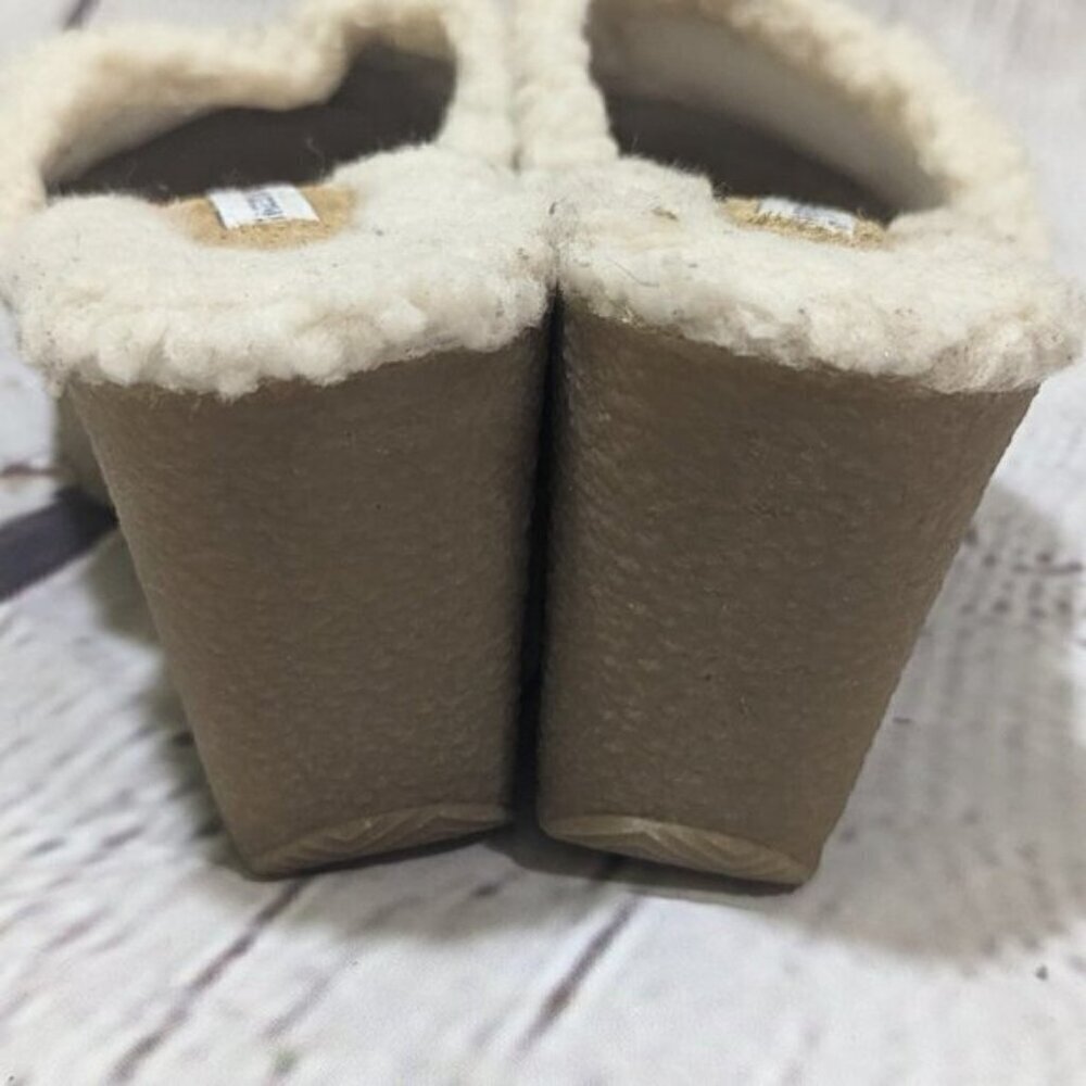 Vintage Y2K 90s Tommy Girl Suede Leather  Clogs Mules Floral Embroidered 7/7.5/8 - Picture 6 of 15
